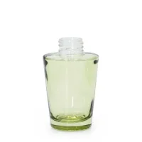 Botella de difusor de varillas en forma de jarrón de 100 ml  - Verde ahumado