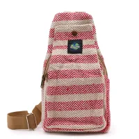 Marron claro y rosa