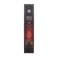 Cristal de ágata roja Fragancias de cristal Incienso de purificación - Azafrán
