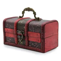 Lrg Caja Colonial - Panel Dorado