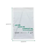 Sobre de correo biodegradable al 100% (200x300mm)