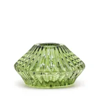 Portavelas reversible con diseño de flor para cena / vela de té - Jardín de Jade