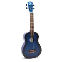 Acabado sunburst azul (4 cuerdas)