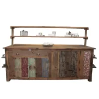 Mesa de exhibición central 207x97x80cm