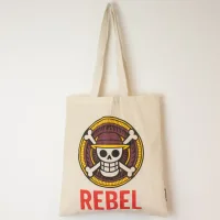 Nomad Sari Icónico Básico Bolso Tote - REBEL - Natural 4oz