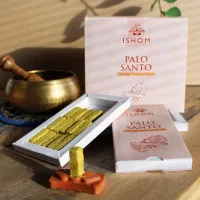 Pack de 15 Pastillas de Incienso Natural para Sahumerio con Quemador - Palo Santo