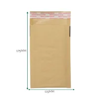 Sobre kraft acolchado con burbujas (115x175+40mm)