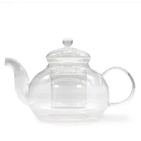 Tetera con infusor de vidrio - Perla redonda - 800ml