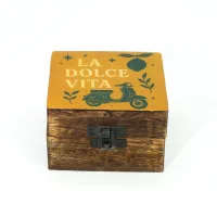 Pequeña caja esmaltada - La Dolce Vita