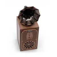Altavoz retro de gramófono alto (Extra Alto) - Bluetooth - 8 vatios