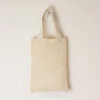 Nomad Sari Icónica Bolsa Tote de Regalo Mini - Sin impresión- (25x18cm) - Natural 4oz