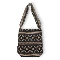 Bolsos Jacquard Naturales – Telar del Desierto – Bolso Tote Nómada