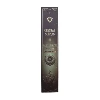Cristal de Labradorita Aromas de Purificación Incienso - Ruda