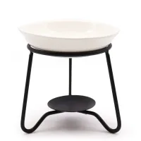 Soporte simple de cerámica y metal
