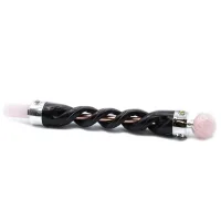 Tubo de cobre cuarzo rosa