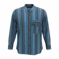 Nomad Sari Camisa de abuelo - Turquesa - Grande