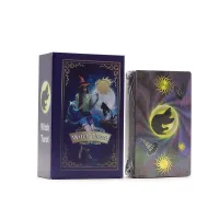 Conjunto de cartas de Tarot con lámina púrpura - Tarot de la Bruja - con folleto