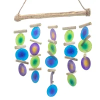 Verde y morado