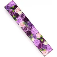 Rosa lavanda y clavel