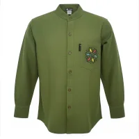 Camisa Nomad Sari Kathmandu - Verde Bosque - XL