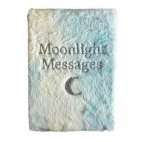 Diario de sueños de tapa blanda - 80 páginas - Mensajes a la luz de la luna