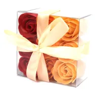 Rosas melocotón