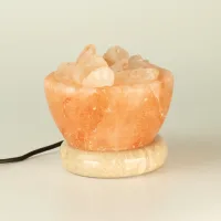 Lámpara de sal USB - Cuenco de fuego