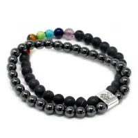 Chakra piedra negra