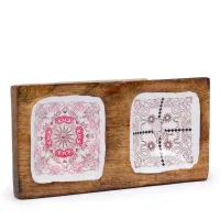 Bandeja doble 20x10x2.5cm - HOP HARE