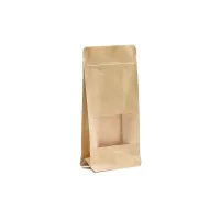 Bolsas Kraft con Ventana 10x20cm