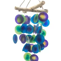 Verde y morado