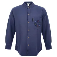 Nomad Sari Kathmandu Camisa - Índigo - XXL