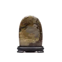 Piedras con imagenes de Guohua - Arco - 145x110 mm (aprox 140 g)