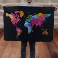 Arte mural de algodón - Mundo