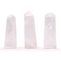 Puntas de obelisco de piedra preciosa aprox. 5 cm - Cuarzo claro