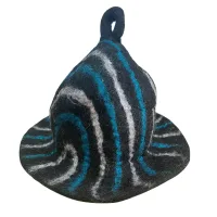 Rayas negras y azules