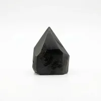 Puntas pulidas de piedra preciosa - turmalina india  (aprox. 5-6 piezas)