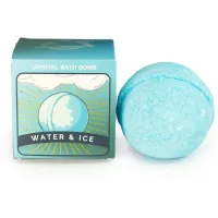 Bomba de baño de cristal elemental - Agua