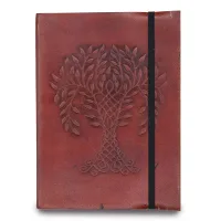Cuaderno pequeño con elástico - Árbol de la vida