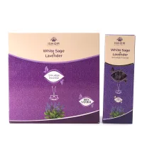 Salvia blanca y lavanda