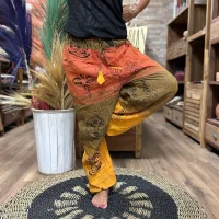 Estampado himalayan high cross en naranja