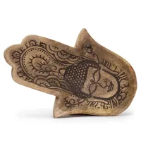 Hamsa con buda negro