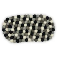 38 x 18 cm, color gris multicolor