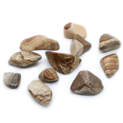 L Tumble Stones - Piedra del desierto Kalahari