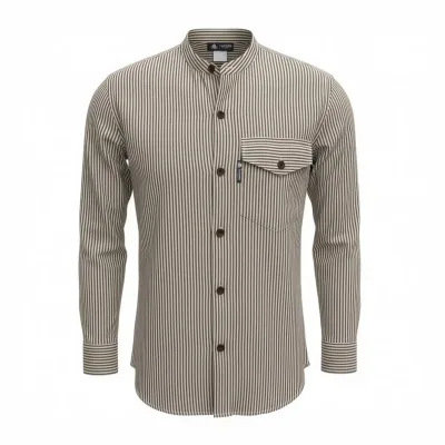 Nomad Sari Camisa de Abuelo - Gris Piedra - Grande
