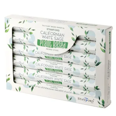 Varitas de Incienso a Base de Plantas - Salvia Blanca