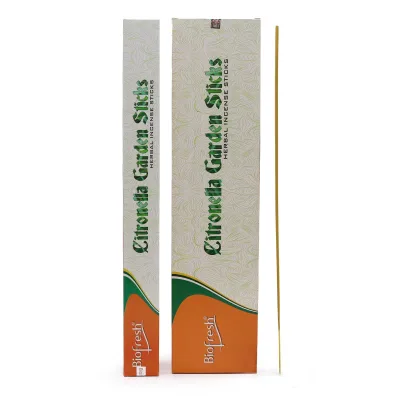 Incienso de Jardín Biofresh - (10 x 50cm) - Citronela