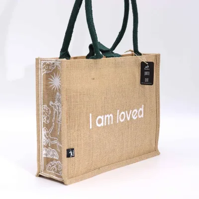 Bolsa Grande de Yute Hop Hare - Soy Amada