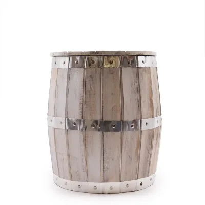 TABURETE- Barril de cerveza mesa  - Lavada