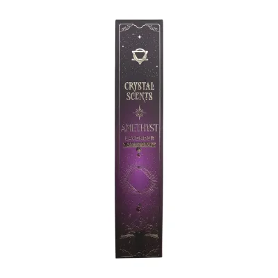 Incienso Smudge con fragancia de amatista - Lavanda